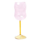 2-farbiger Chubby Weinglas