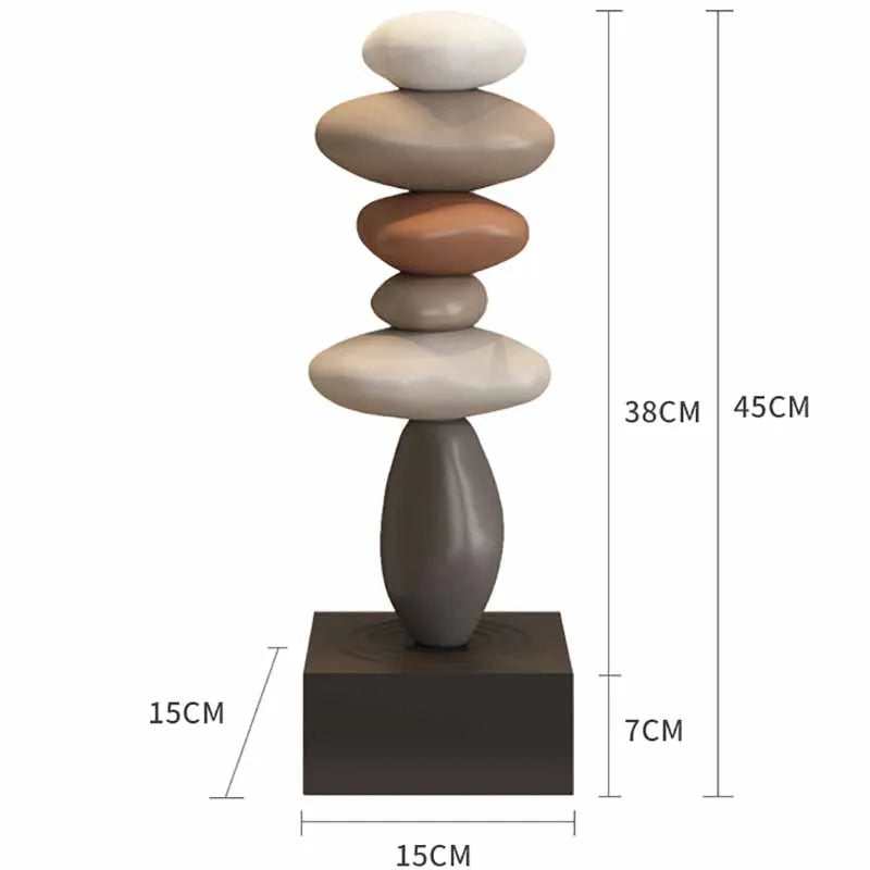 Frendorf | Zen Stein Stapel Ästhetische Wohnkultur
