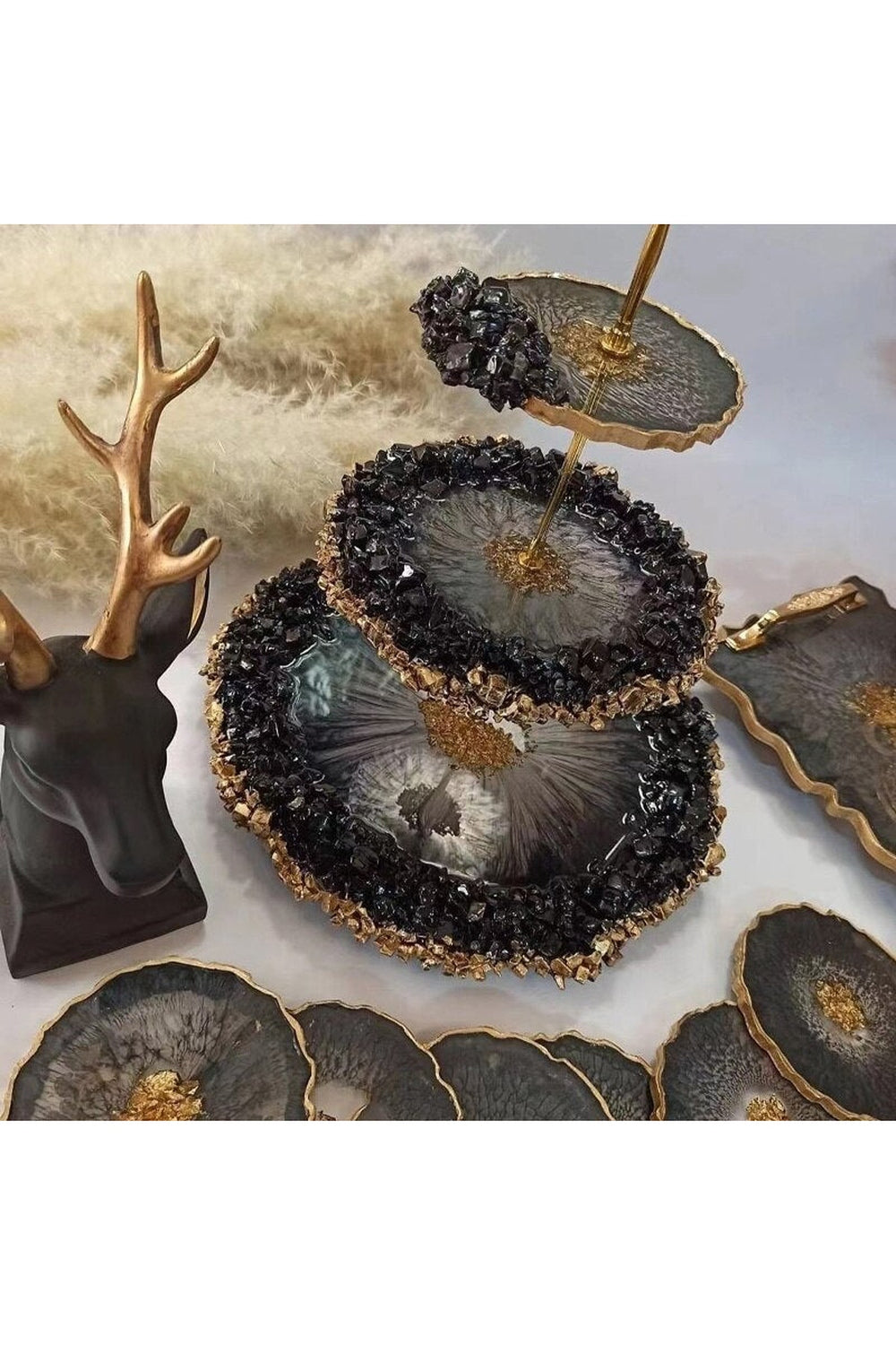 Glass Resin Filler Kunst