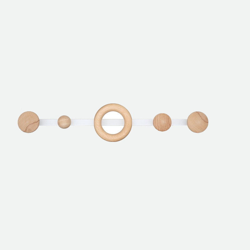 Pin Dot Holz Wandhaken