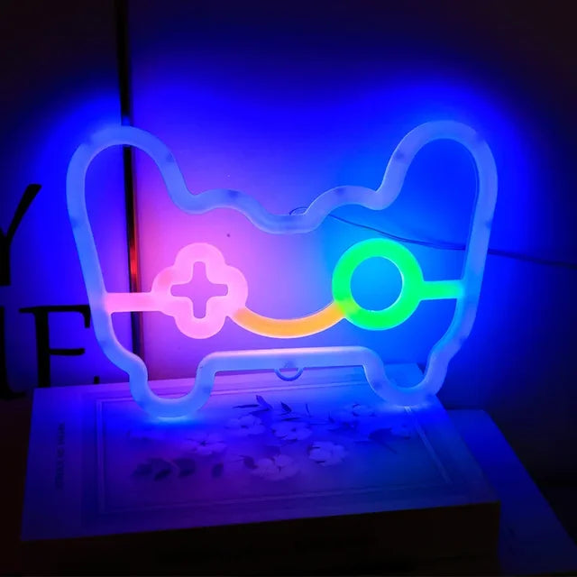 Helle Neonlicht Nachttischlampe – Musikalische Note LED Neon Zeichen für Raumdekoration, Perfekt für Schlafzimmer, Spielzimmer und Partys