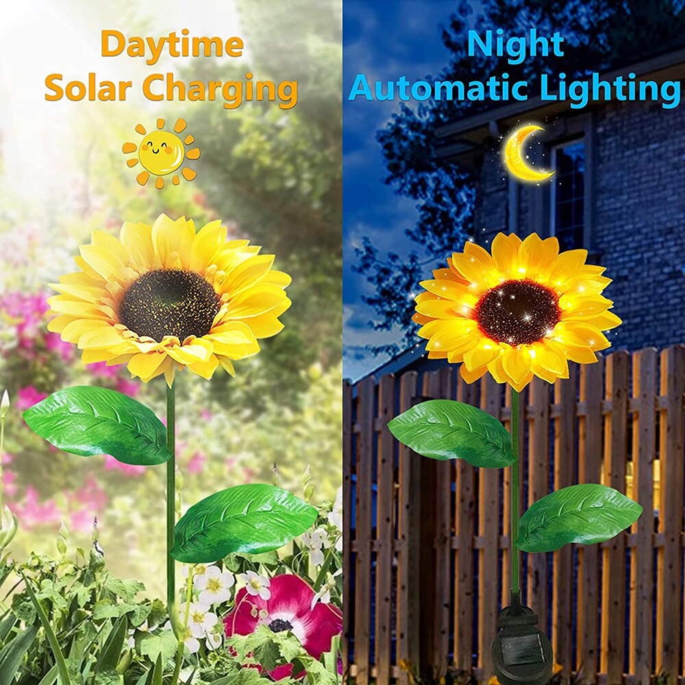 Solar-Sonnenblumen: Wasserdichte Gartenerfreude