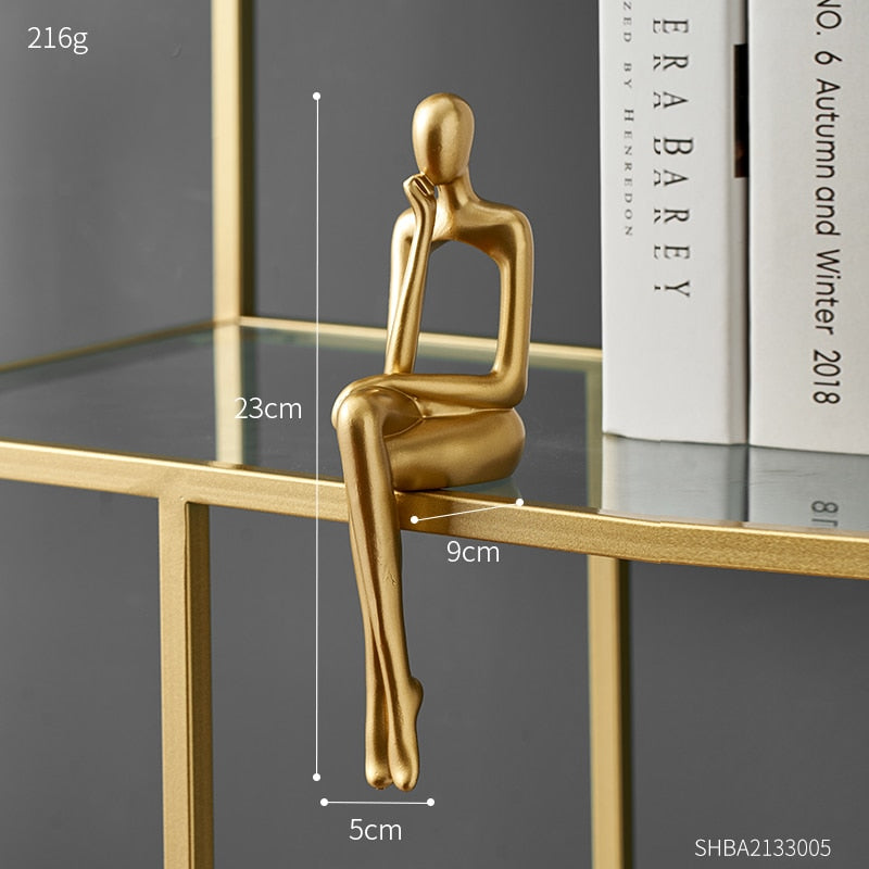 Moderne Figurinen Abstrakte Wohnkultur Skulptur
