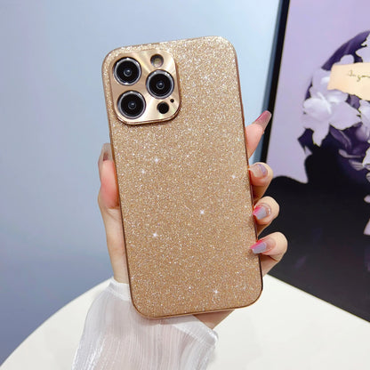 Frendorf | Leder Premium MagSafe Apple iPhone Hülle mit galvanisiertem Rahmen | Goldener Rahmen Case, Kameraschutz - Schutzhülle für iPhone 15, 14 Pro Max Plus