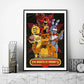 New FNAF Movie Poster Gallery Prints Painting Wall Canvas Pictures Living Room Sticker
