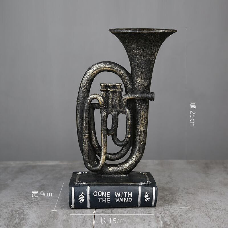 Kreative Rockband Musik Kunst Charakter Modell Statue Kreative Wohnzimmer Dekoration Wein Schrank Dekoration Harz Handwerk Liefert