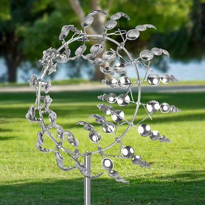 Windmühle Spinner | Einzigartiges windbetriebenes Gartendekor aus Metall