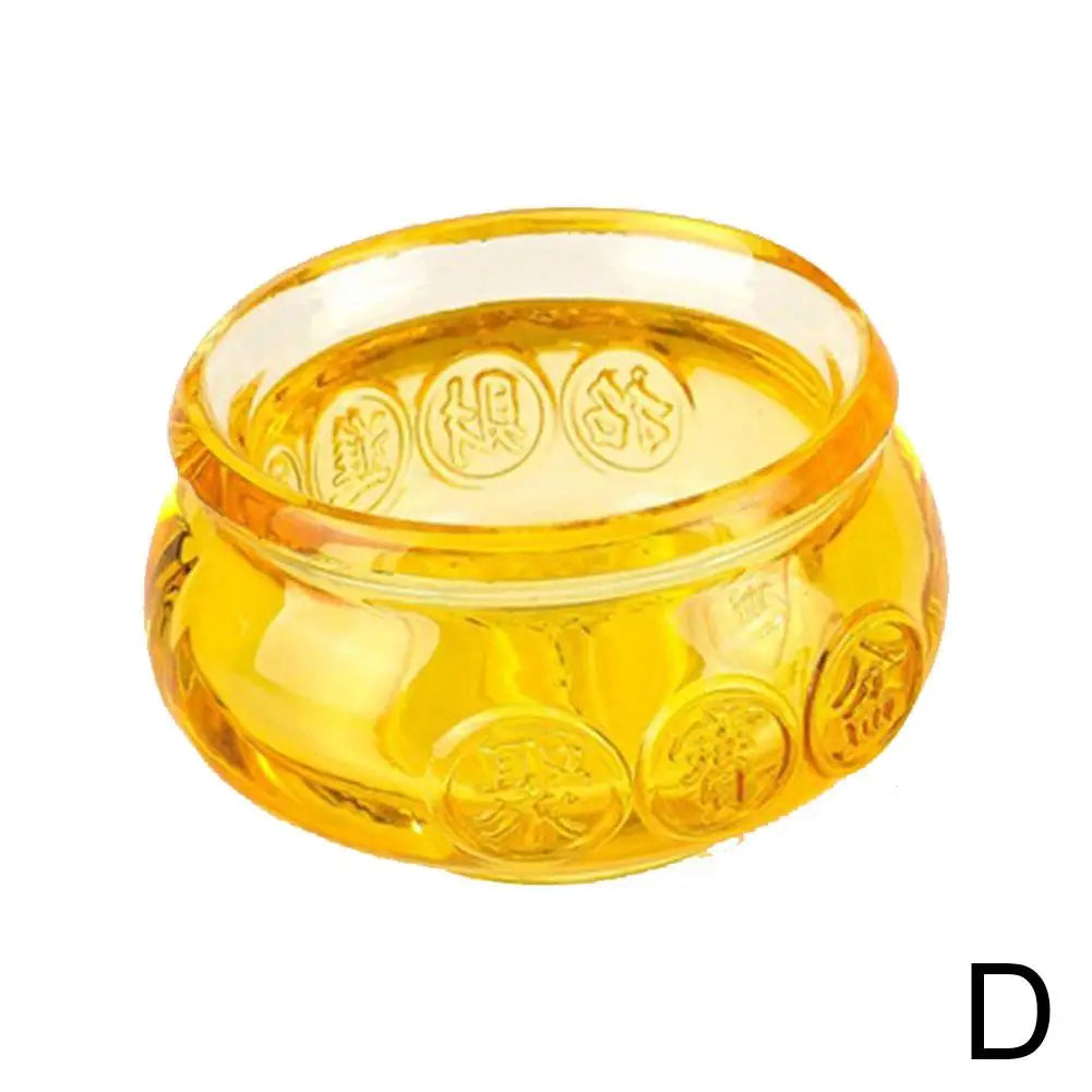 Feng Shui Chinese Glück Geld Kristall Ingot Wohlstand Ornament Haus Büro Tisch Dekoration Tischdeko