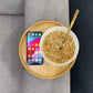 Bamboo Sofa Armlehnen Clip-On runder Tablett