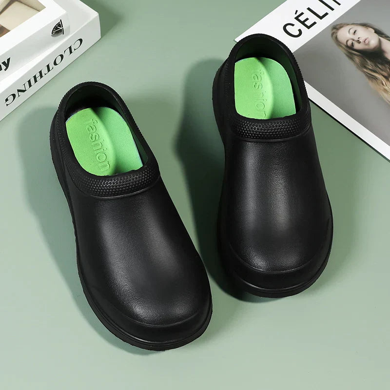 Frendorf | Herren Damen Kochschuhe Rutschfeste Wasserdichte Ölbeständige Schuhe Arbeitsschuhe Outdoor Sicherheitsschuhe