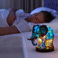 Frendorf | CrystalGlow 3D LED Glaslampe | Tierisches Design | Dekorative Tischleuchte | Stimmungslicht für Zuhause