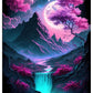 Japanische Natur Neon Kunst Poster und Drucke Leinwand Japan Landschaft Wand Dekorative Malerei für Wohnzimmer Wohnkultur Bilder