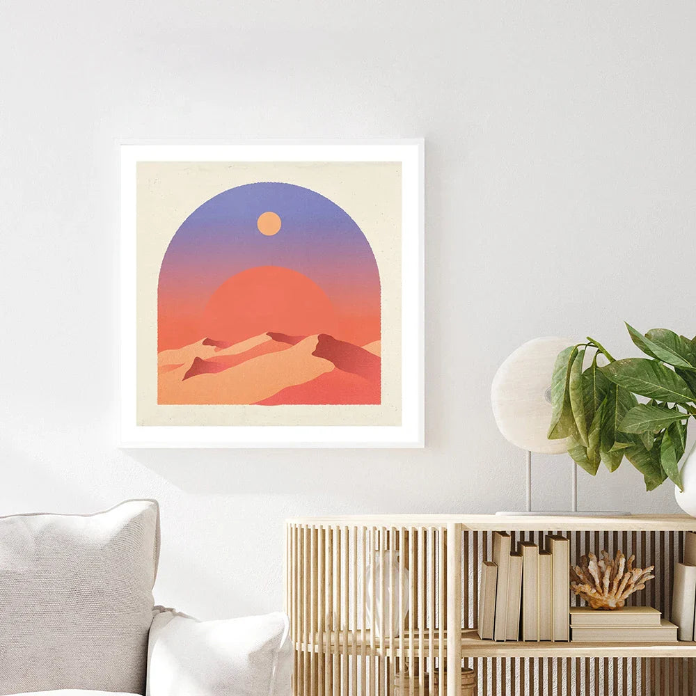 Bohemian Sonnen Gesichter Leinwand Malerei Abstrakt Vintage Wandbilder Retro Glückliches Zitat Quadrat Druck Poster Wohnzimmer Wohnkultur