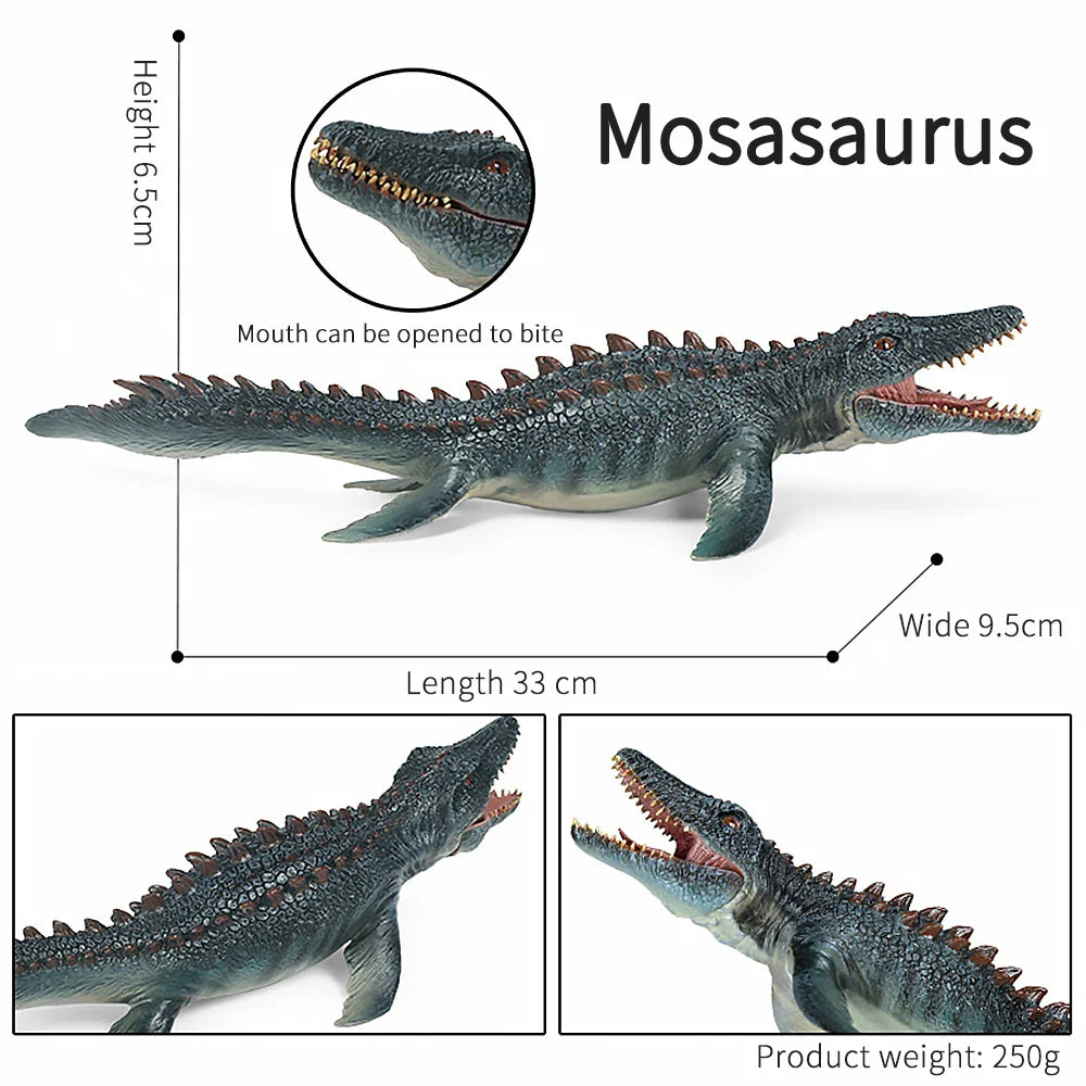 Hyper-realistisches Mosasaurus-Spielzeug