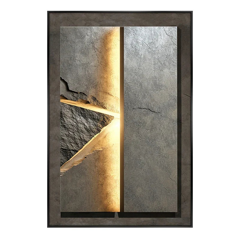 Frendorf | Neue Rock-Textur-LED-Porzellan-Wandlampe