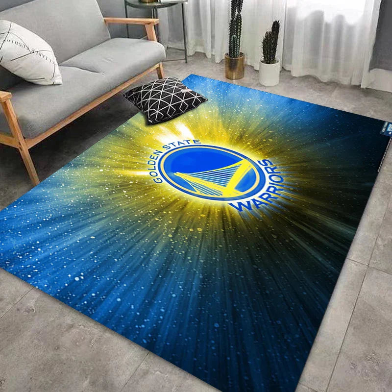 Frendorf | CourtComfort Rutschfester Küchenläufer | Waschbare Basketball-NBA Fußmatte | Teppich für Bad, Wohnzimmer & Flur