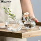 Granatapfel Vase Glas Wohnkultur Vase Obst Vase Raumdekor Kreative Dekoration Obst Cachepot Wohnungsdekoration Blumenvasen