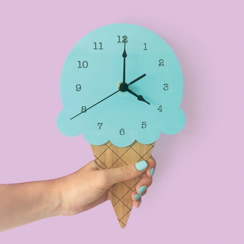 Frendorf | ChillTime - Is-inspiriertes Wanduhren für verspielte und lustige Räume