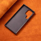 Frendorf | Magnetische Leder Samsung Galaxy Wireless Charging Ringhalter Hülle