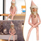 Kreative Snoop On A Stoop Weihnachtselfenpuppe Spy On A Bent Weihnachtsdekorationen Home Latex Ornamente Elfenpuppe Geschenkspielzeug