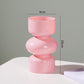 Glas Tier Vase - Mehrfarben