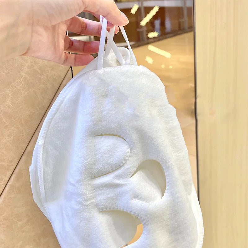 Baumwolle Heiße Kompressen Handtuch - Hautpflege Maske für sauberes, dampfendes Gesicht und geöffnete Poren - Schönheitsgesichtspflegewerkzeug