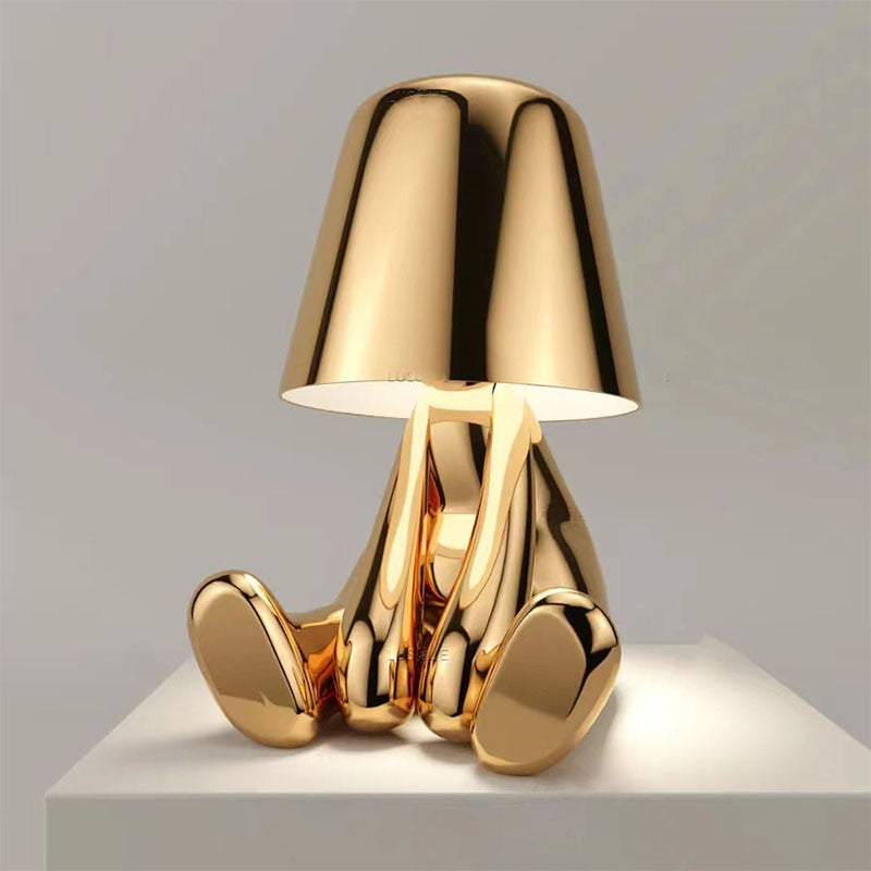 Frendorf - Künstlerische Moderne LED Tischlampe | Dimmbare Beleuchtung je nach Stimmung