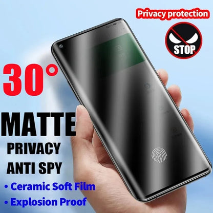 Frendorf | Matt keramische Privatsphäre Bildschirm-Schutzfolien für Samsung