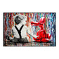 Modern Pop Wall Art Street Graffiti Bus Car Charles Chaplin HD Canvas Nordic Poster Print Home Bedroom Living Room Decoration