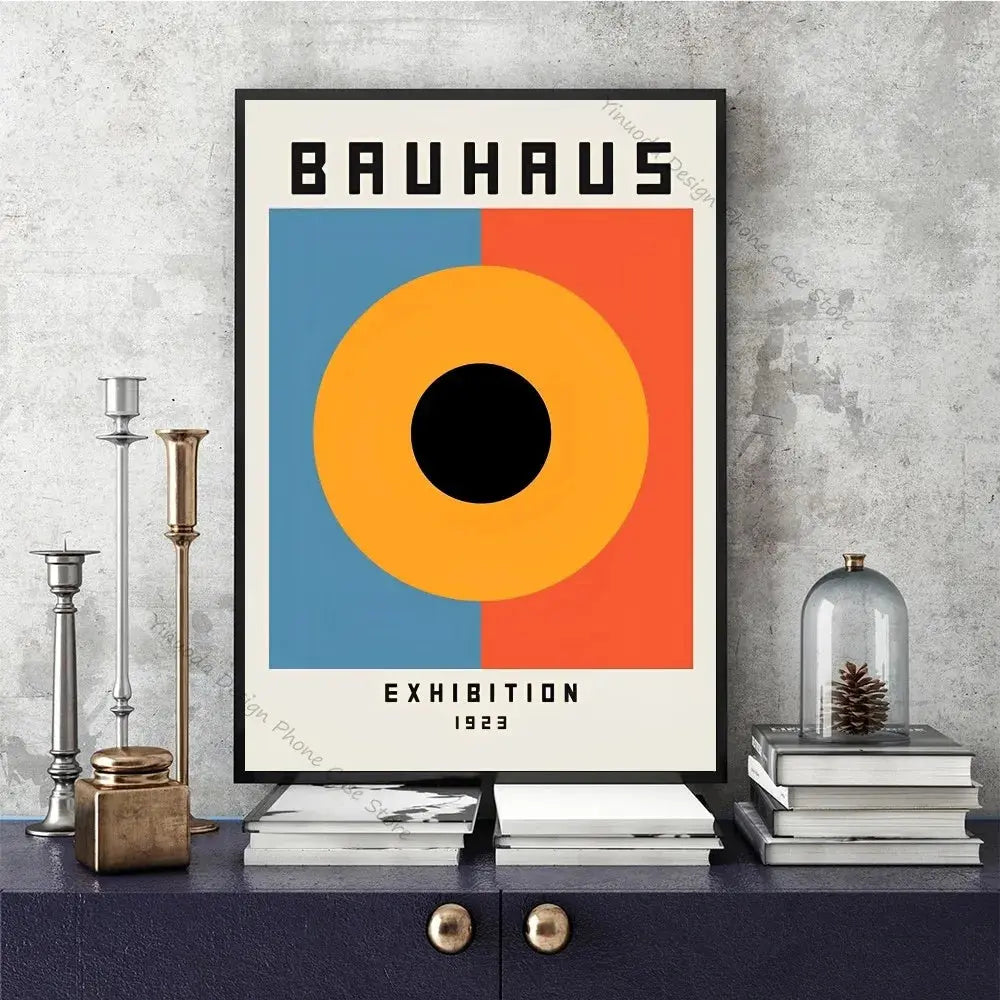 Frendorf | Bauhaus Poster: Erheben Sie Ihre Dekoration mit moderner abstrakter Kunst