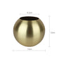 Edelstahlvase im nordischen Stil Desltop-Blumentopf BeFlower Töpfe Gold Schwarz Rose Gold Klassische Wohndekoration