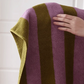 Retro Streifen Handtuch (Chunky)