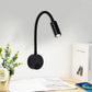Vielseitige LED-Wandlampe: Modern, Flexibel, Perfekt zum Lesen am Bett