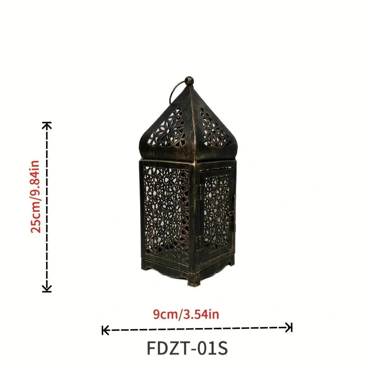Mystique Orientalische Laterne - Vintage Windlicht Kerzenhalter