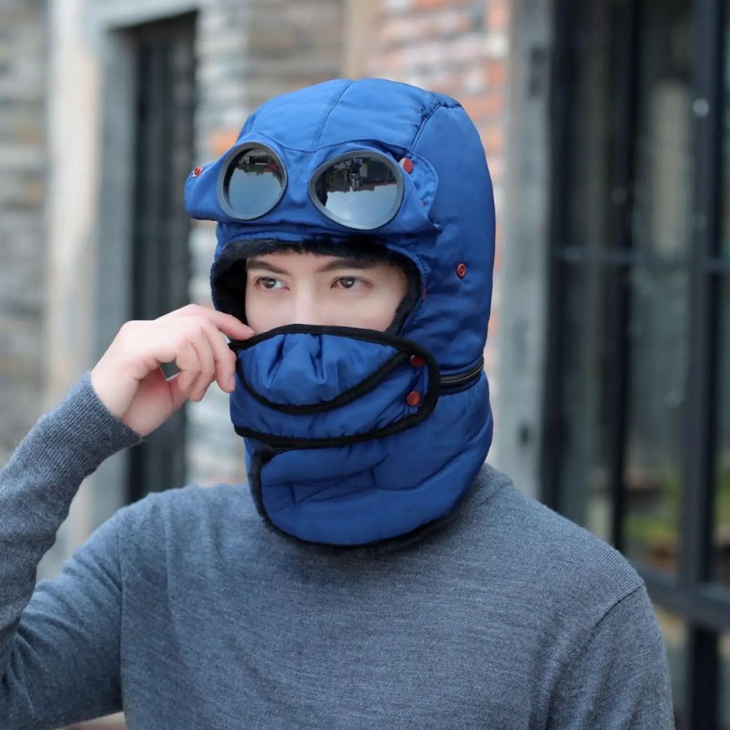 Frendorf | Polar Vision Thermo Winddicht Gesichtsschutz Hut