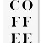 Guten Morgen Kaffee Leinwand Poster