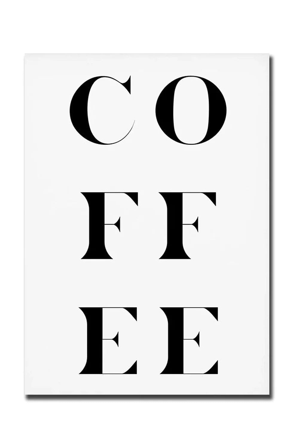 Guten Morgen Kaffee Leinwand Poster