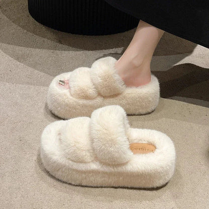 FuzzyElegance - Weiche Hausschuhe für Damen