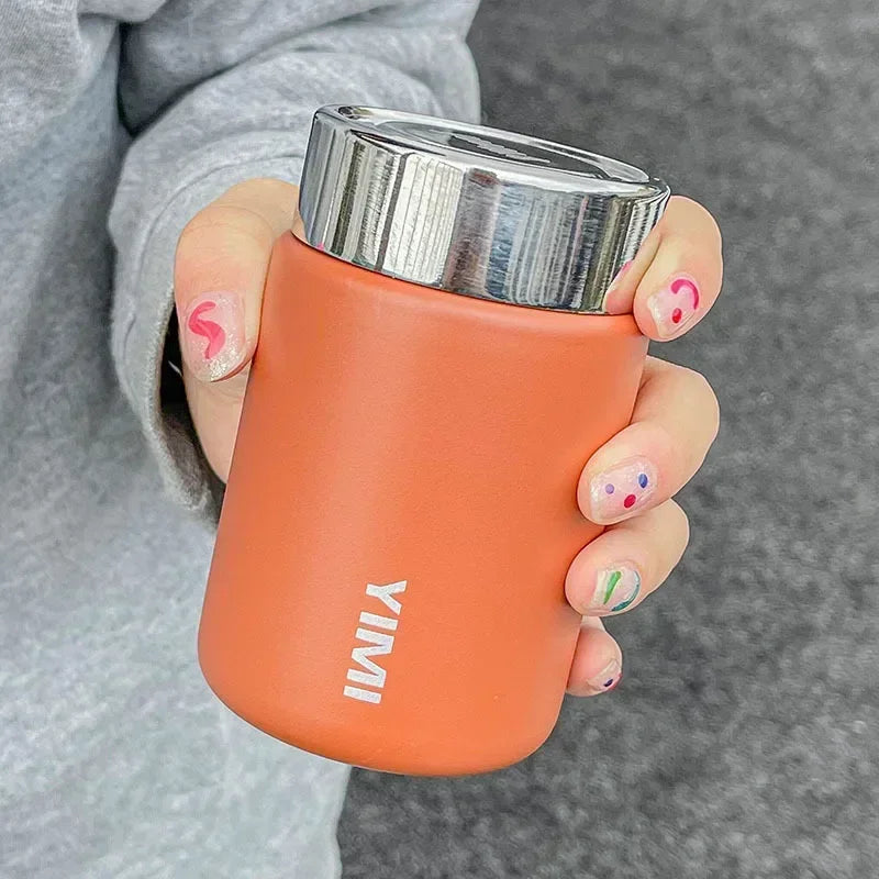 230ml Mini 316 Edelstahl Tragbare Thermoskanne - Taschen-Vakuumflasche