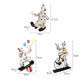 Vilead Zirkusclown Statue Joker Figurine Buffoon Puppe Sammlung Wohnzimmer Innendekoration Wohnungsdesign Bürotisch Dekor