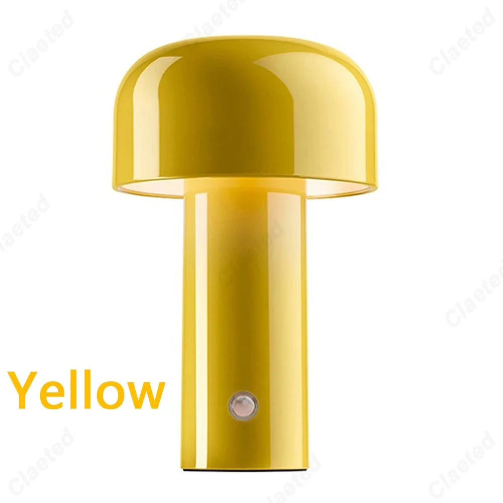 Italienischer Designer-Pilz-Tischlampe – Vielseitige Eleganz für drinnen und draußen