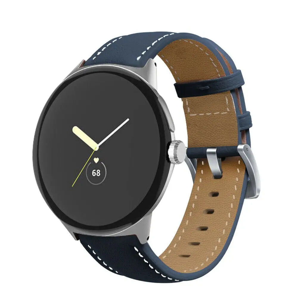 Frendorf | Echtes Premium-Lederarmband für Pixel Watch | Pixel Watch 2