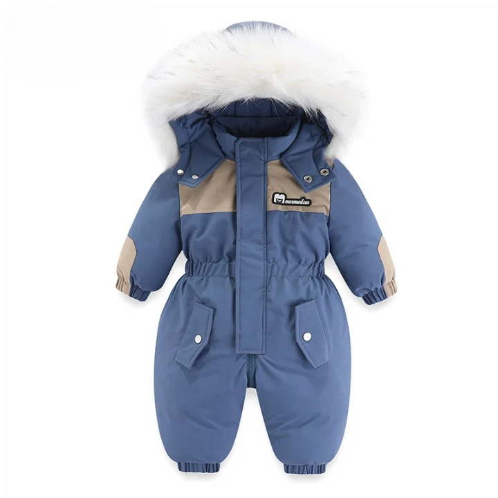 Frendorf Baby-Winteroverall Mila | 3-lagig, Wasserdicht und Gefüttert für maximalen Kälteschutz (75-115cm)