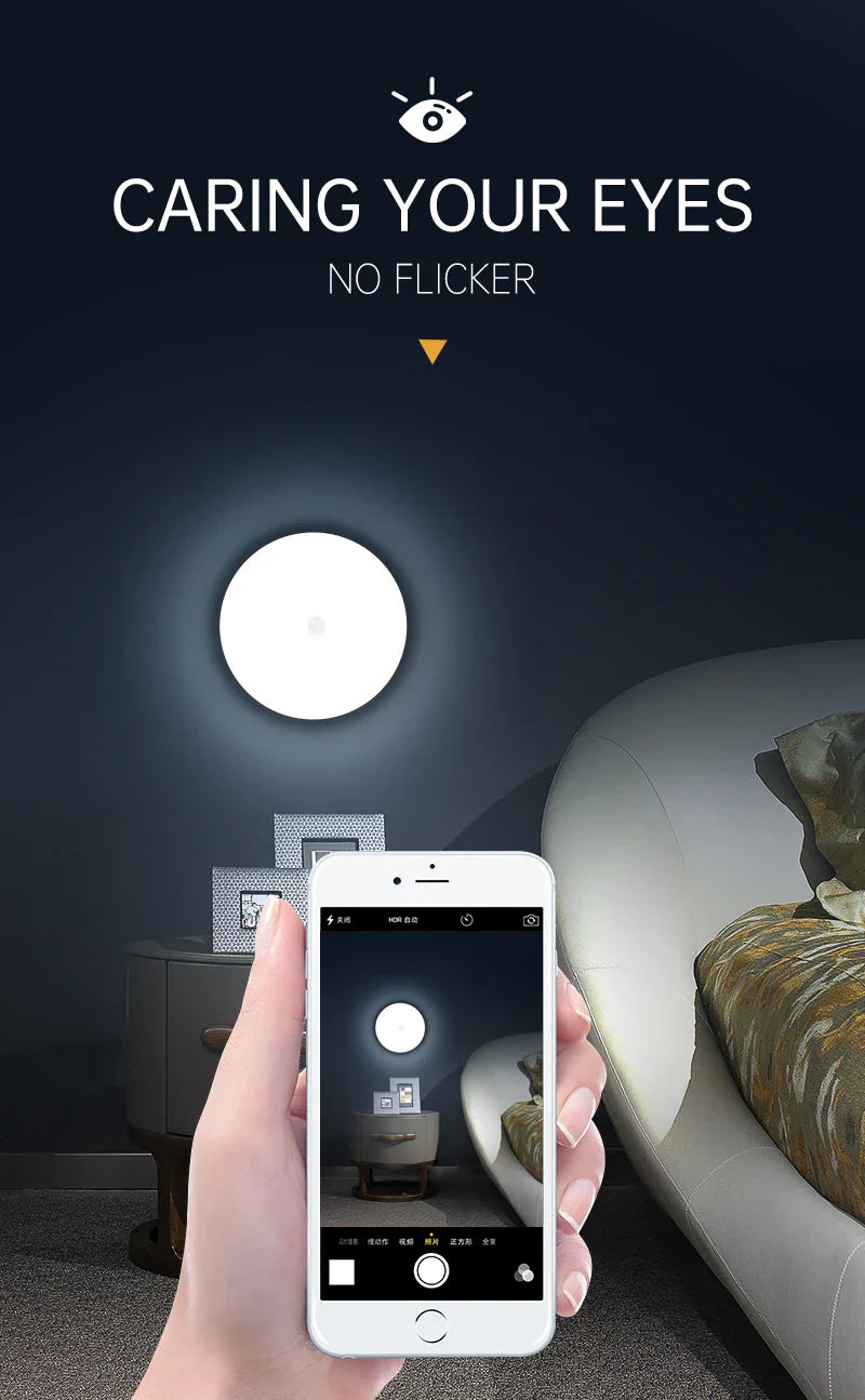 Deckenlampe mit Bewegungssensor – Modernes smartes Licht für Eingangsbereich, Balkon und Nachtbeleuchtung