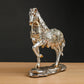 Pferde Statue Harz Skulptur Kunst Ornament Möbel Zuhause Luxus Wohnzimmer Schlafzimmer Büro Schreibtisch Dekoration Nordic Wohnkultur