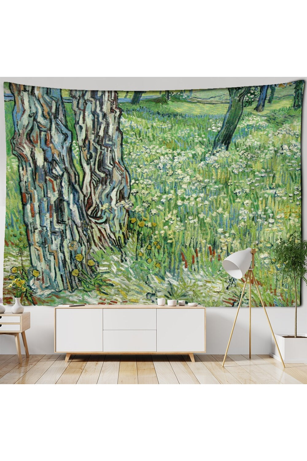 Van Gogh Landschaft Teppich
