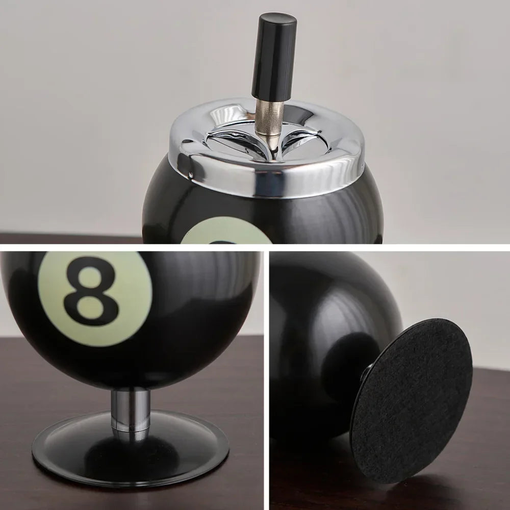 Metall Billard Aschenbecher