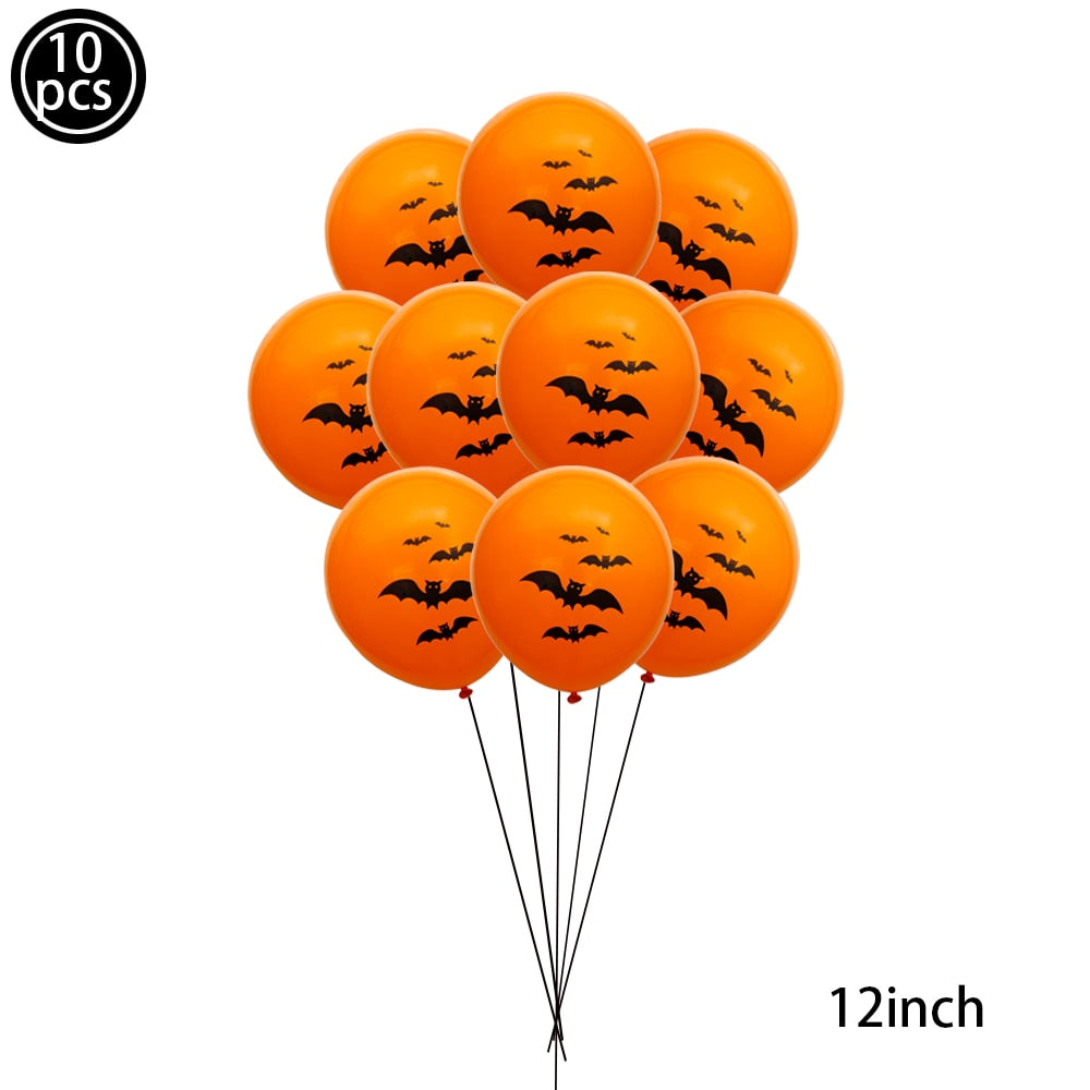 Halloween aufblasbarer Geist Baum Ballons Kürbisse Mumie Miko für Outdoor Indoor Garten Halloween Party Kinder aufblasbares Spielzeug Deko