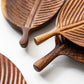 Frendorf | Leafora Walnussblatt Servierplatte | Elegantes Design | Naturinspirierte Tischdekoration | Perfekt für Snacks & mehr