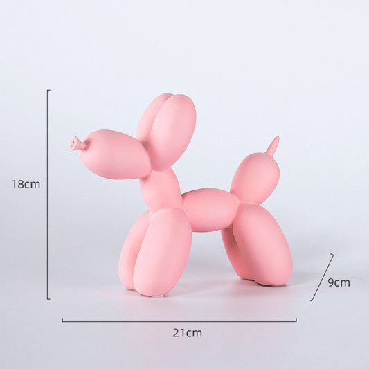 Wohnkultur Nordischen Stil Harz 21 cm Ballon Hund Wohnzimmer Veranda Dekoration Neue Home Dekorationen Kinder Geschenke Zimmer decor